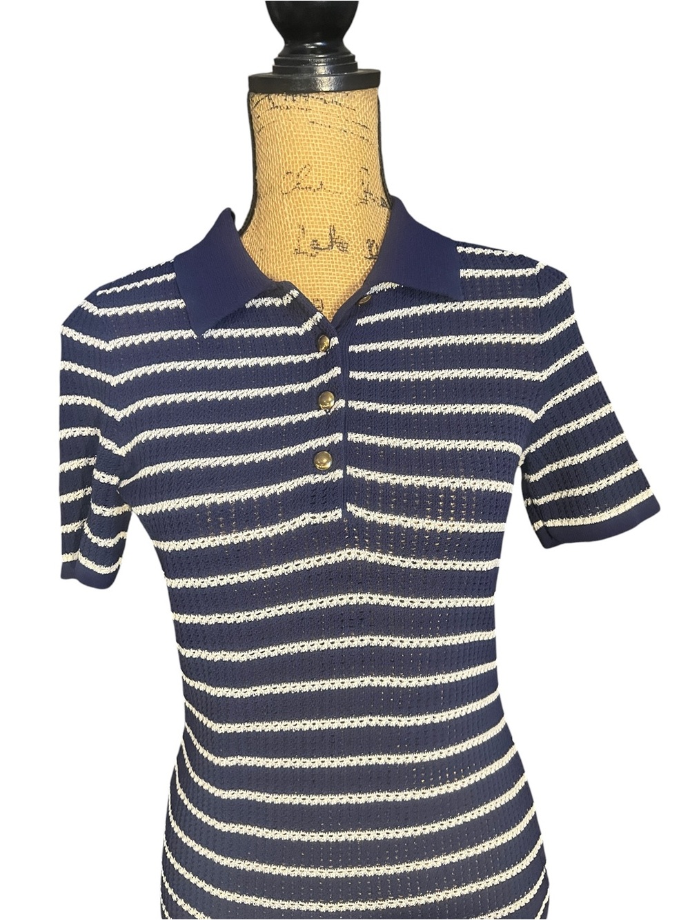 Rag & Bone Viola Striped Mini Shirt Dress Size Small - Picture 4 of 9
